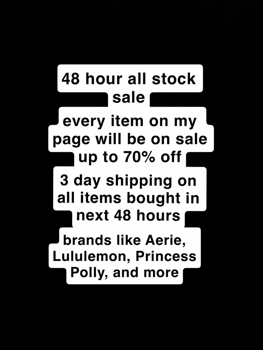 SALE